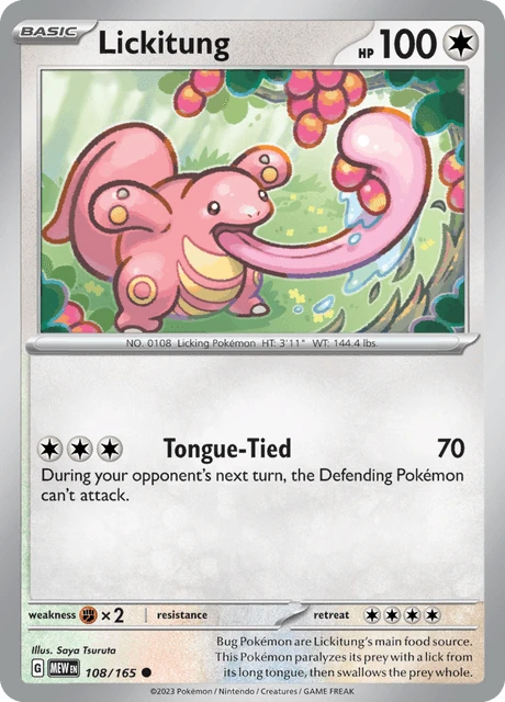 Lickitung – Reverse Holo