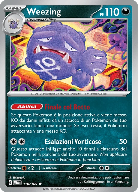 Weezing – Reverse Holo