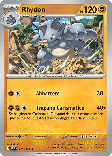 Rhydon – Reverse Holo