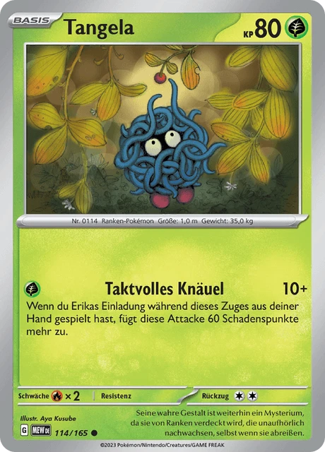 Tangela – Reverse Holo