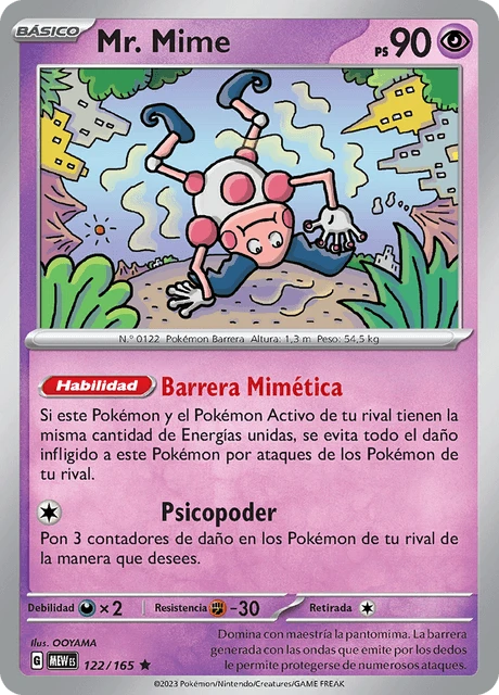Mr. Mime – Reverse Holo