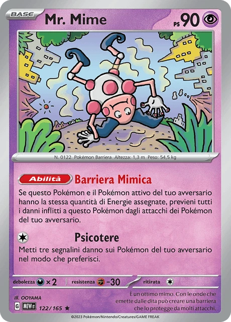Mr. Mime – Reverse Holo