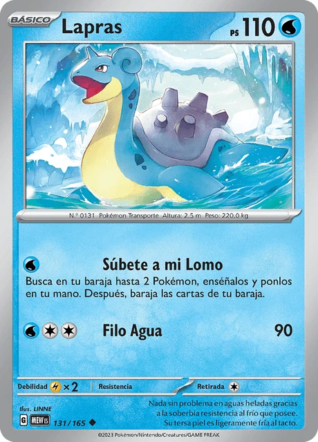 Lapras – Reverse Holo