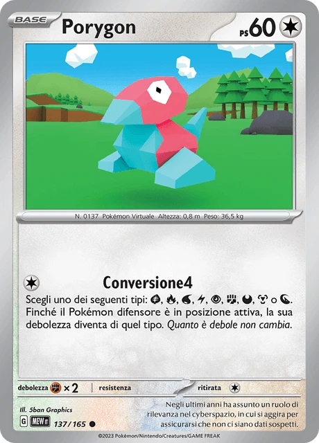 Porygon – Reverse Holo