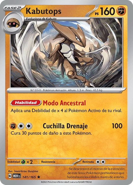 Kabutops – Reverse Holo