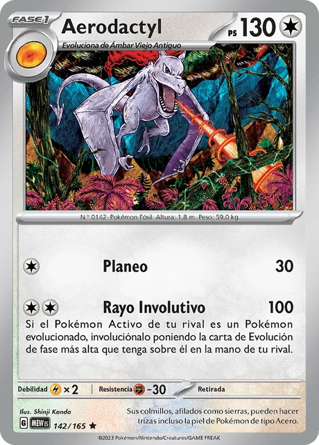 Aerodactyl – Reverse Holo