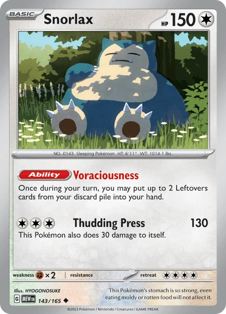Snorlax – Normal