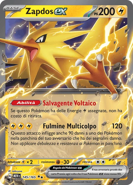 Zapdos-ex – Holo