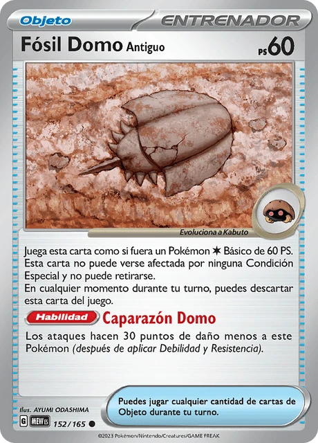 Fósil Domo Antiguo – Normal