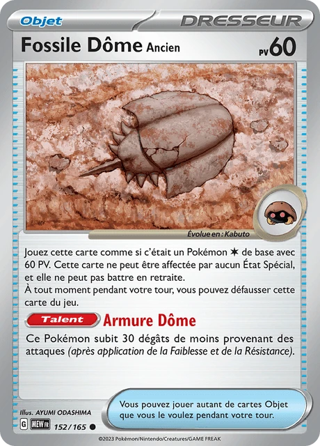 Fossile Dôme Ancien – Normal