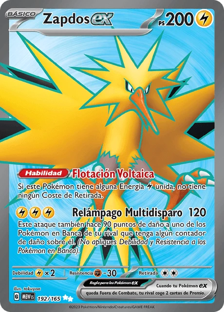 Zapdos ex – Holo