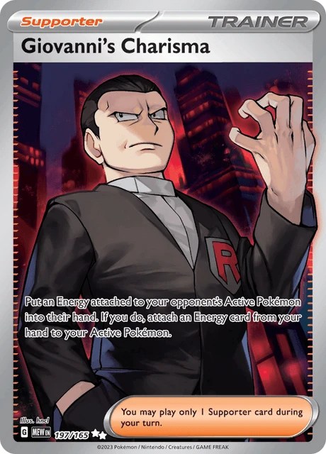 Giovanni's Charisma – Holo