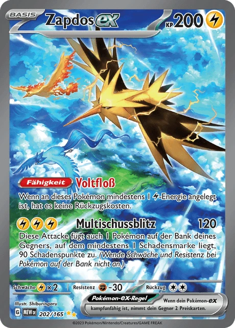 Zapdos-ex – Holo