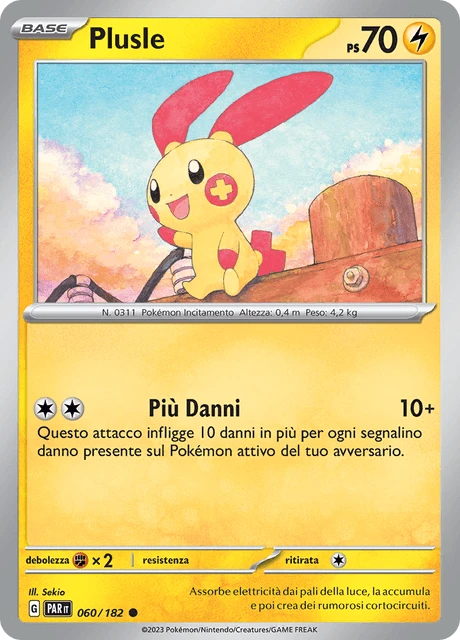 Plusle – Reverse Holo