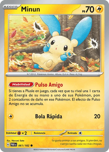 Minun – Reverse Holo
