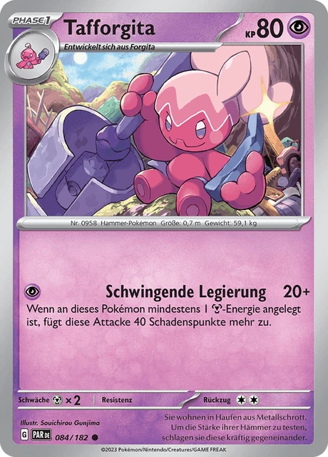 Tafforgita – Reverse Holo