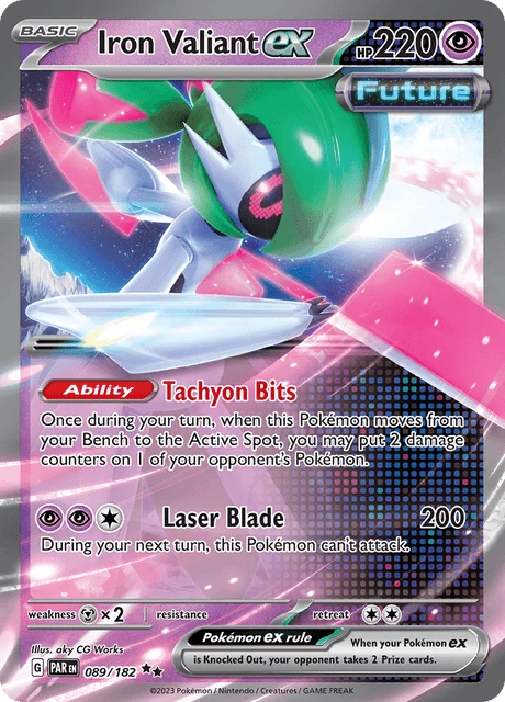 Iron Valiant ex – Holo