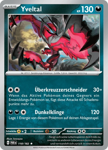 Yveltal – Reverse Holo
