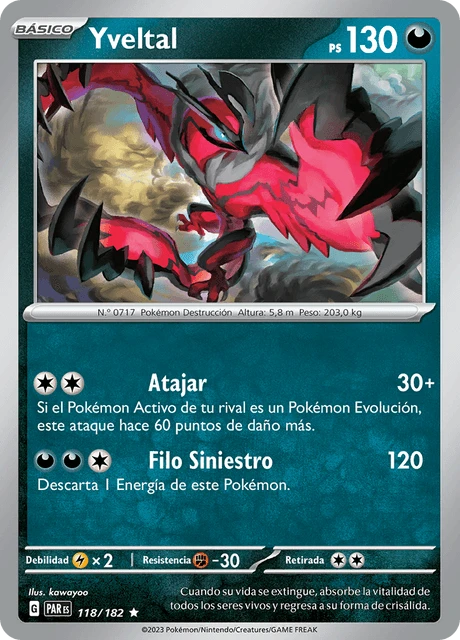 Yveltal – Reverse Holo