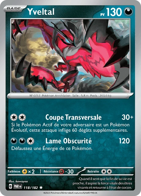 Yveltal – Reverse Holo