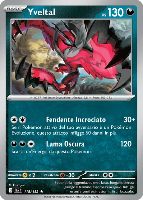 Yveltal – Reverse Holo