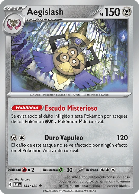 Aegislash – Reverse Holo