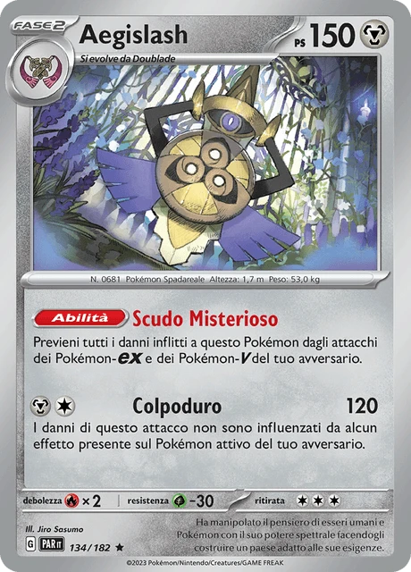 Aegislash – Reverse Holo
