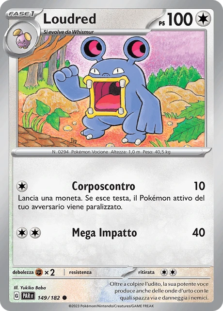 Loudred – Reverse Holo