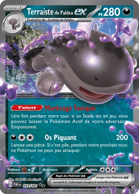 Terraiste de Paldea-ex – Holo