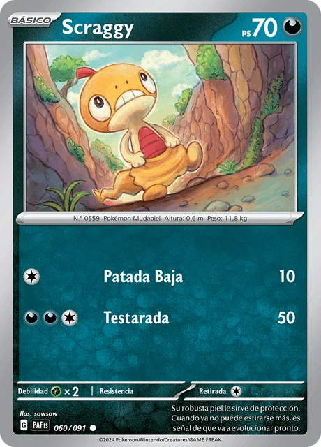 Scraggy – Reverse Holo