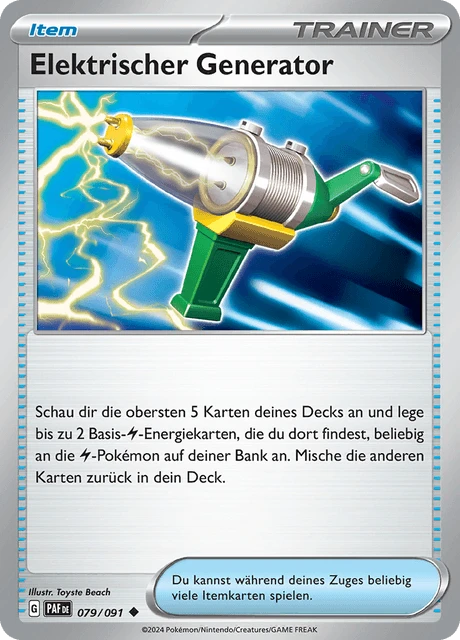 Elektrischer Generator – Normal