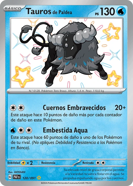 Tauros de Paldea – Holo