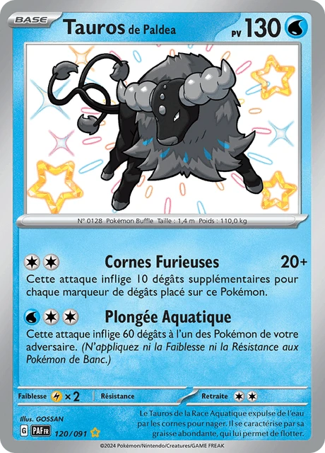 Tauros de Paldea – Holo