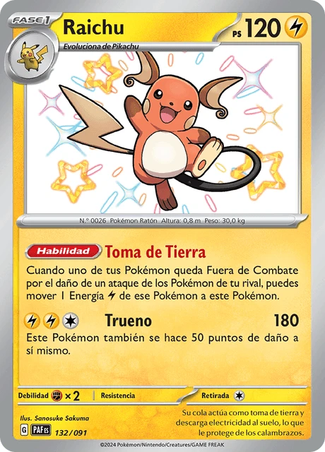 Raichu – Holo