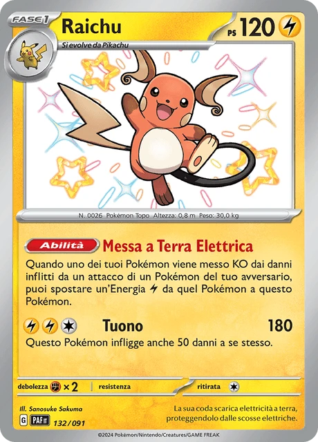 Raichu – Holo