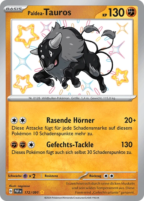 Paldea-Tauros – Holo