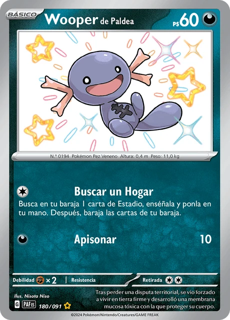Wooper de Paldea – Holo