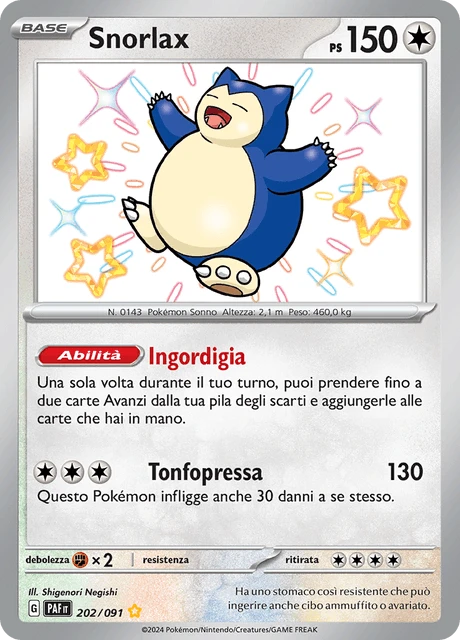 Snorlax – Holo