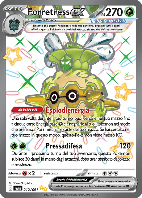 Forretress-ex – Holo