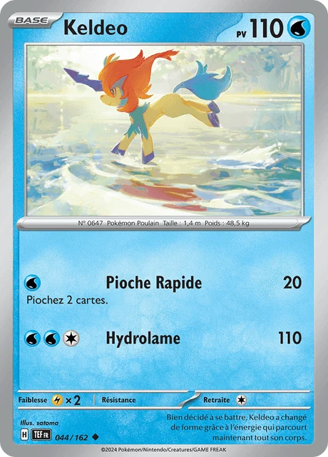 Keldeo – Reverse Holo
