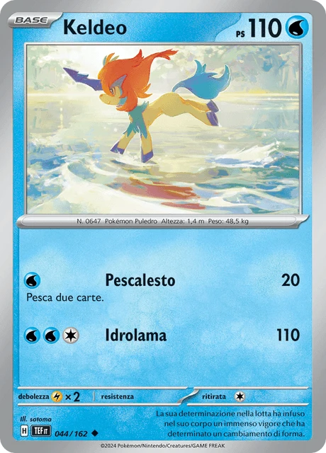 Keldeo – Reverse Holo