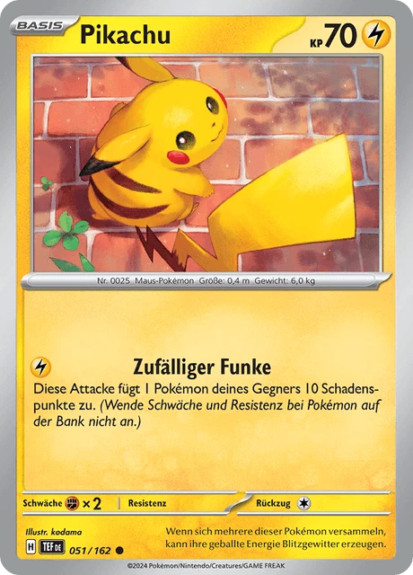 Pikachu – Reverse Holo