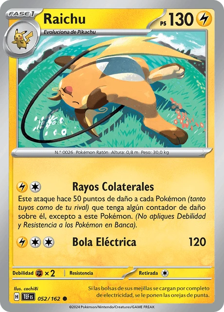 Raichu – Reverse Holo