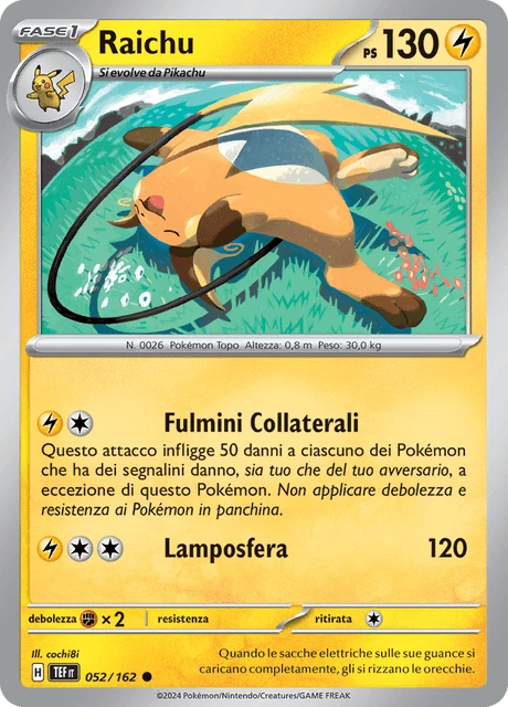 Raichu – Reverse Holo