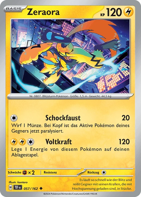 Zeraora – Reverse Holo