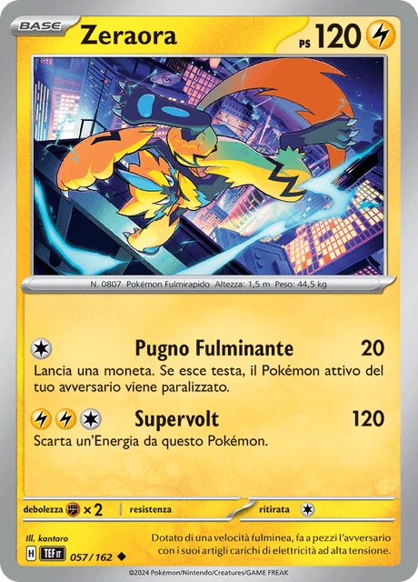 Zeraora – Reverse Holo