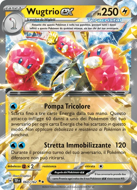 Wugtrio-ex – Holo