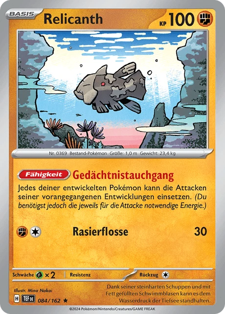 Relicanth – Reverse Holo