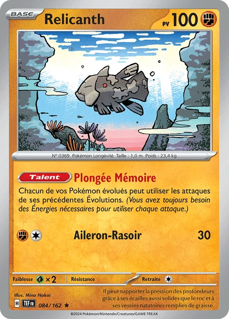 Relicanth – Reverse Holo