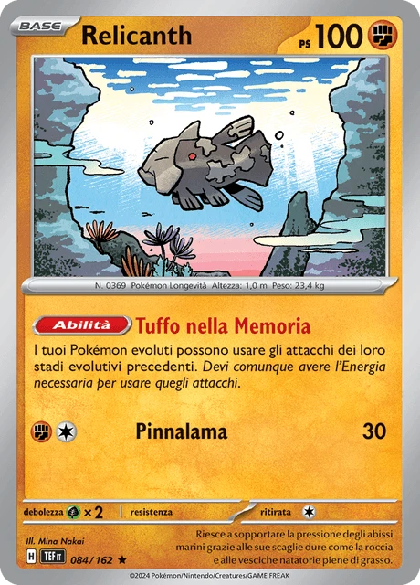 Relicanth – Reverse Holo